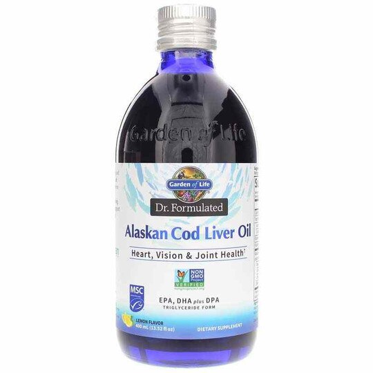 Dr. Formulated Alaskan Cod Liver Oil, Garden of Life