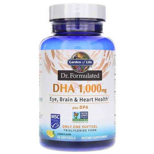 Dr. Formulated DHA 1000 Mg, 30 Softgels, GOL
