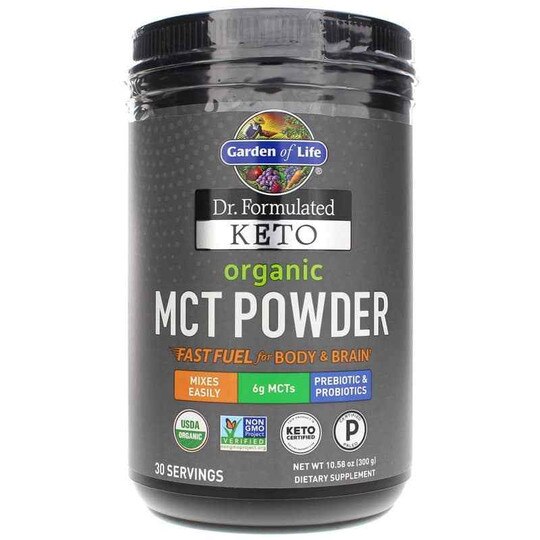 Dr. Formulated Keto Organic MCT Powder, 10.58 Oz, GOL