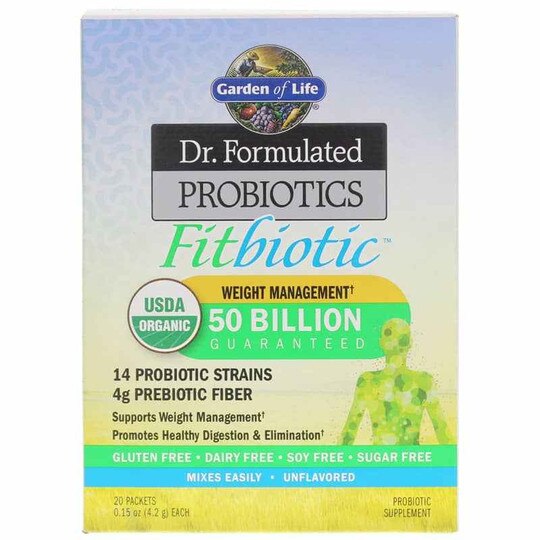 Dr. Formulated Probiotics Fitbiotic, 20 Packets, GOL