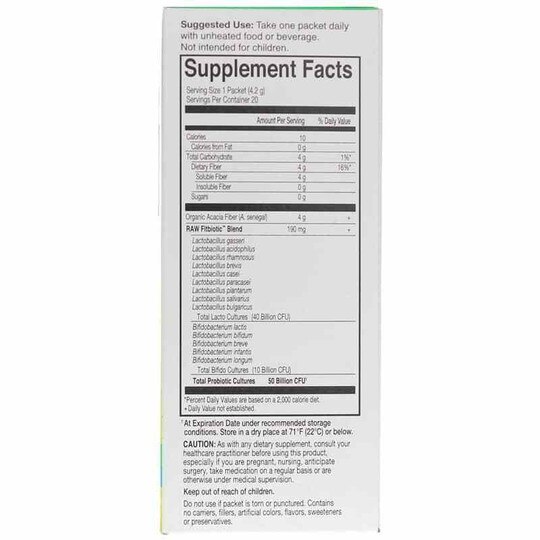 Dr. Formulated Probiotics Fitbiotic, 20 Packets, GOL