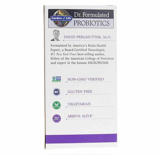 Dr. Formulated Probiotics Mood +, 60 Veg Capsules, GOL