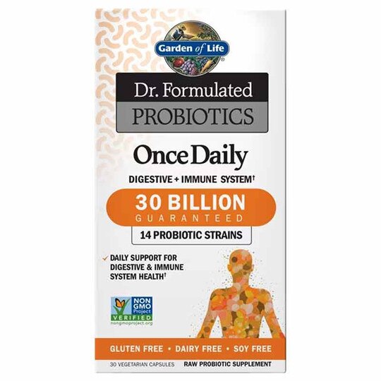 Dr. Formulated Probiotics Once Daily, 30 Veg Capsules, GOL