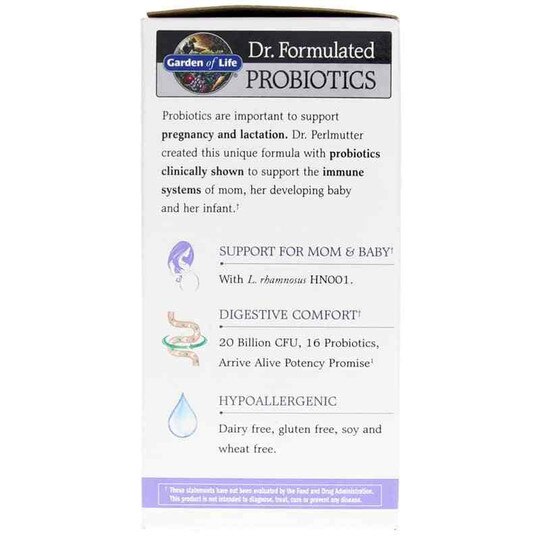 Dr. Formulated Probiotics Once Daily Prenatal, 30 Veg C, GOL