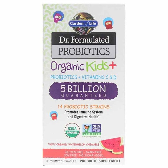Dr. Formulated Probiotics Organic Kids +, GOL
