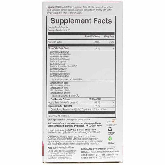 Dr. Formulated Probiotics Urinary Tract +, 60 Veg Capsu, GOL