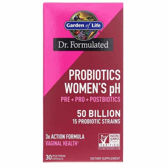 Dr. Formulated Probiotics Women's pH 50 Billion, 30 Veg Capsules, GOL