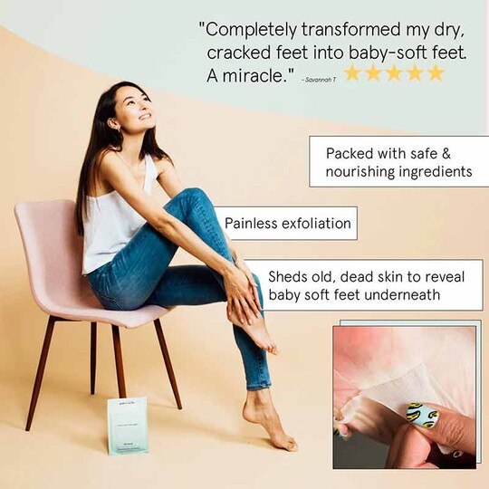 Dr. Pedicure Foot Mask, 2 Pair, GS