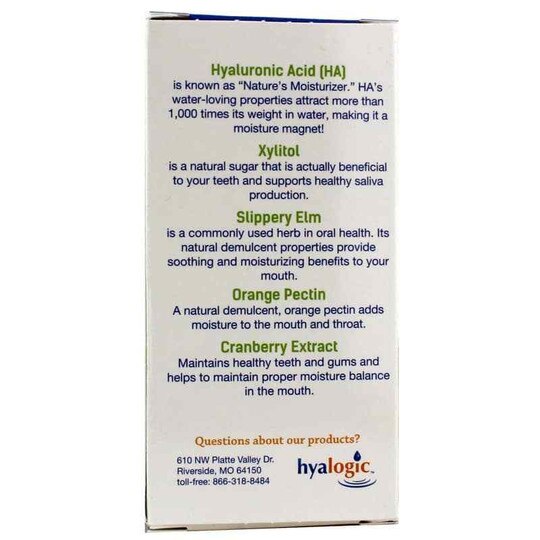 Dry Mouth HylaMints, 60 Lozenges, HYG