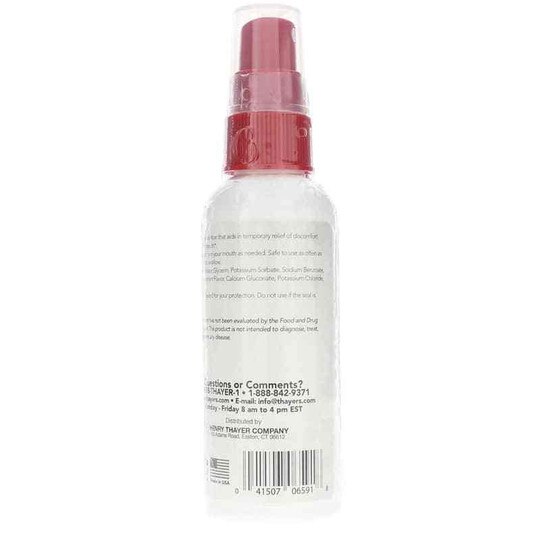 Dry Mouth Spray, Thayers