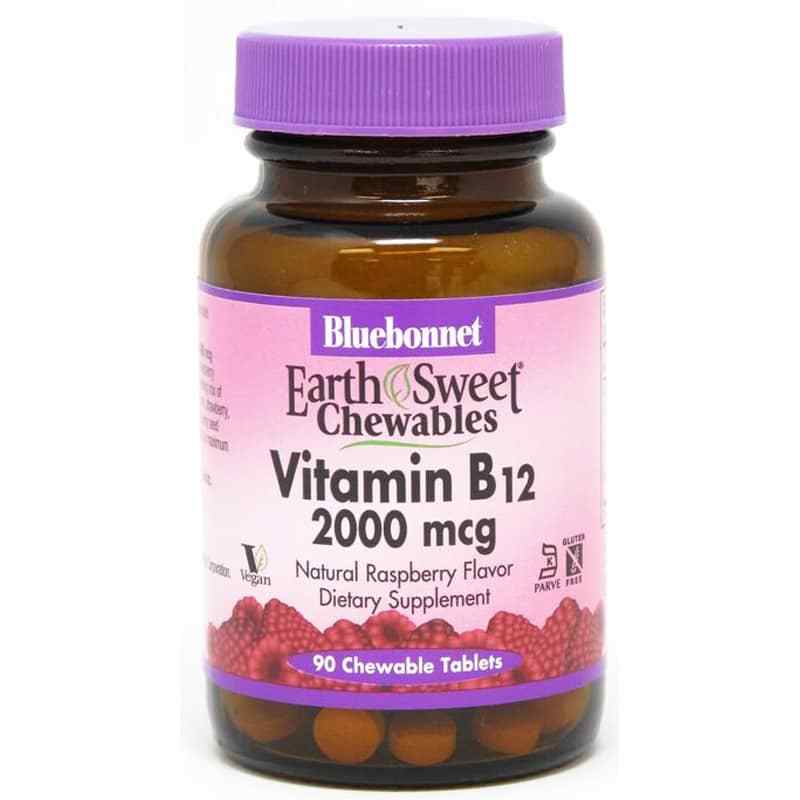Earth Sweet Chewable Vitamin B12 2000 Mcg,