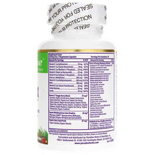 Earth's Blend B-Complex, 60 Veg Capsules, PHE