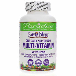 Earth's Blend Superfood Multivitamin with Iron 1