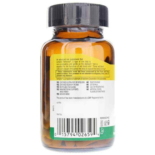 Easy Iron 25 Mg, 90 Vegan Capsules, CTL