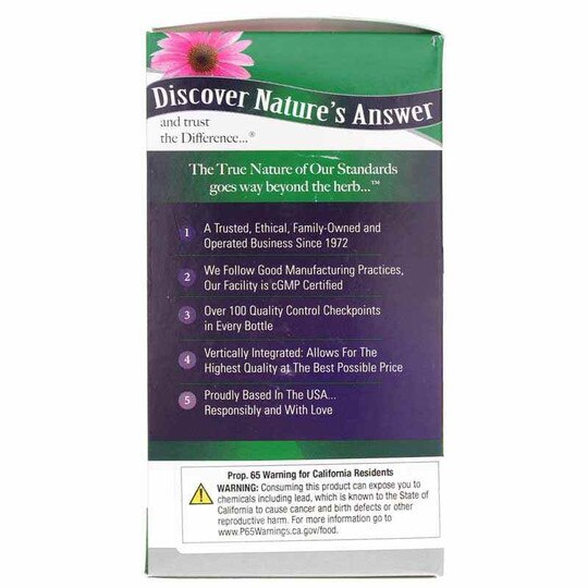 Echinacea 1200 Mg, 90 Veg Capsules, NAN