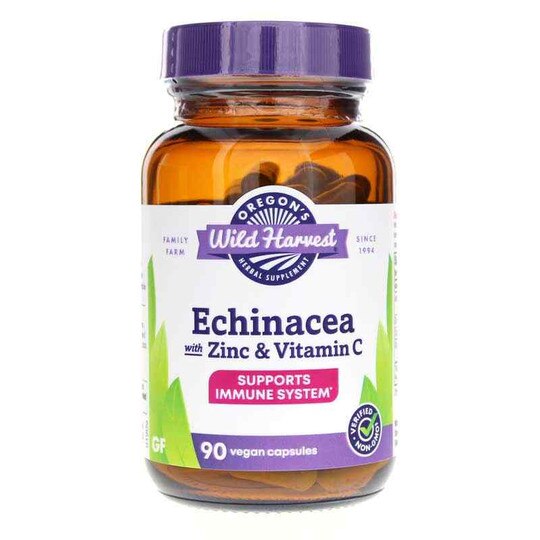 Echinacea with Zinc & Vitamin C, Oregons Wild Harvest