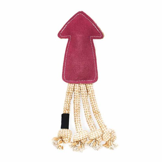 ecoZippy Suede & Rope Buddies Squid, ZPS