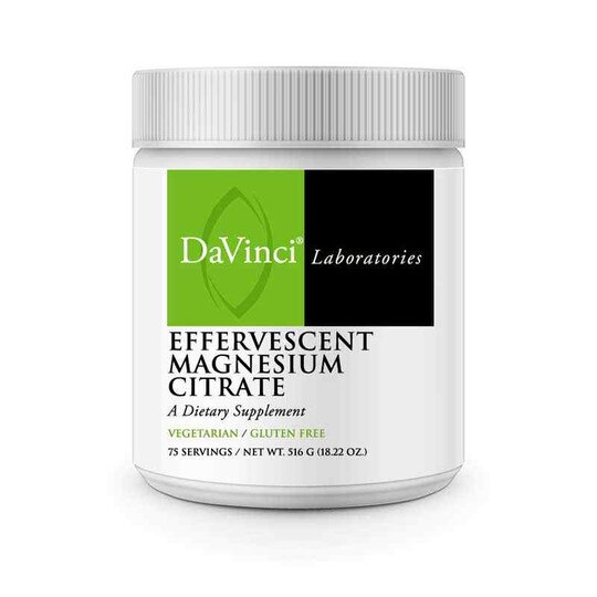 Effervescent Magnesium Citrate Powder, 75 Servings, DL