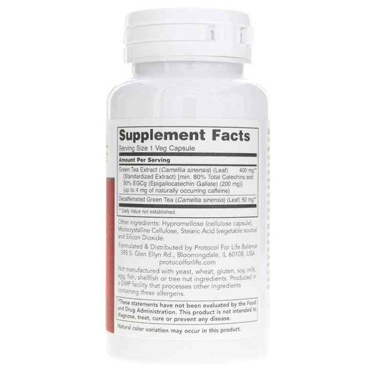 EGCg Green Tea Extract, 90 Veg Capsules, PFLB