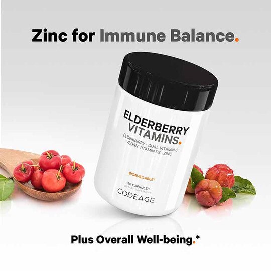 Elderberry Immune Complex, 90 Capsules, CDE