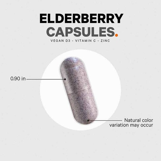 Elderberry Immune Complex, 90 Capsules, CDE