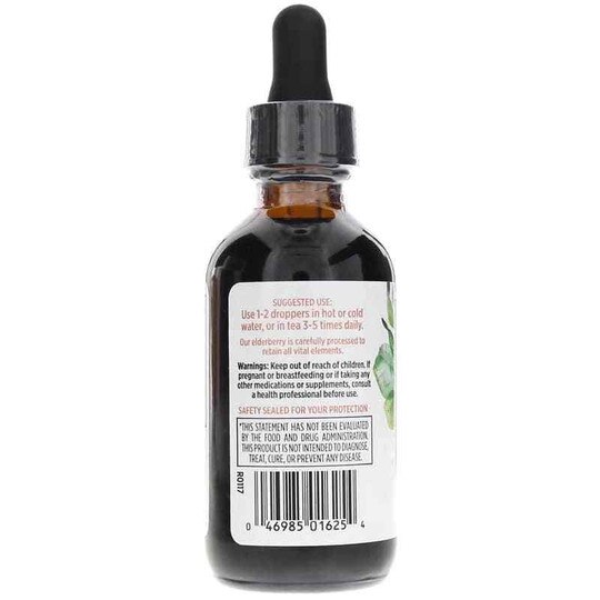 Elderberry Immune Defense Liquid Extract, 2 Oz, QHT