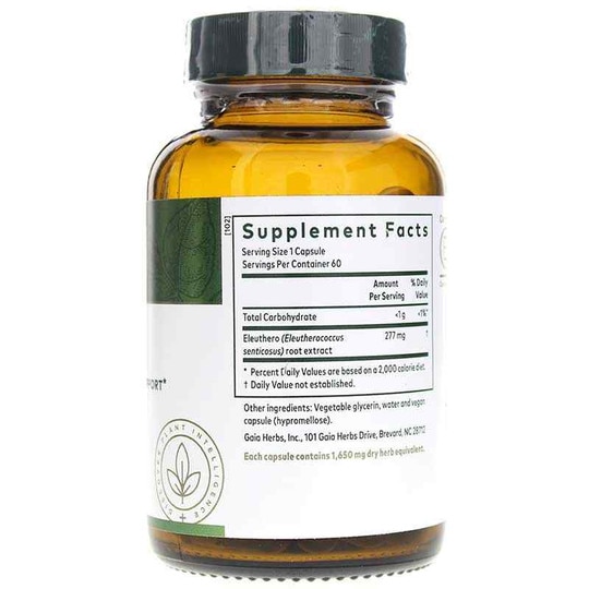 Eleuthero, 60 Liquid Phyto Caps, GPS
