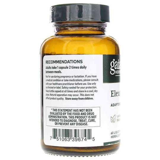 Eleuthero, 60 Liquid Phyto Caps, GPS