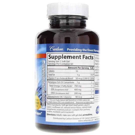 Elite Omega-3 plus D & K Bonus Pack, 90 Softgels, CL