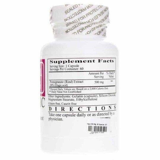 Ellagic 500 Mg, 60 Capsules, ECF