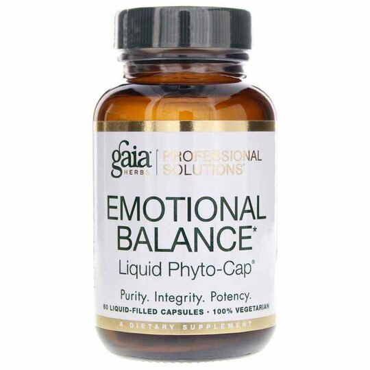 Emotional Balance, 60 Liquid Phyto Caps, GPS