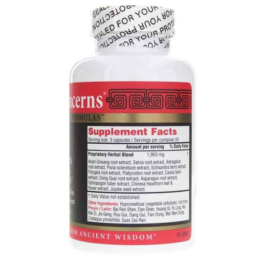 Emperors Ginseng Zizyphus, Health Concerns