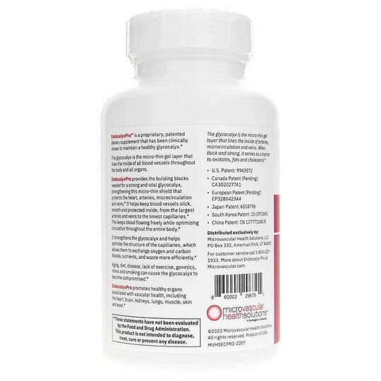 Endocalyx Pro, 120 Veg Capsules, MHS