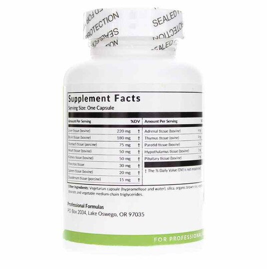 Endocrine Complex Glandular Capsules, 60 Capsules, PCHF