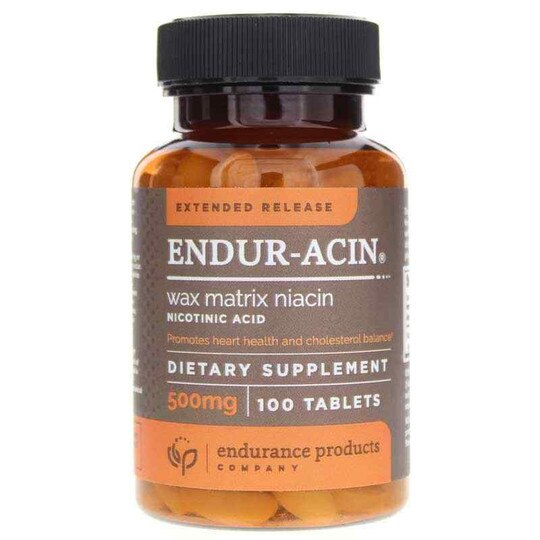 ENDUR-ACIN Wax Matrix Niacin 500 Mg, 100 Tablets, END