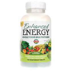 Enhanced Energy Whole Food Multivitamin Iron Free