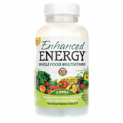 Enhanced Energy Whole Food Multivitamin Iron Free 1