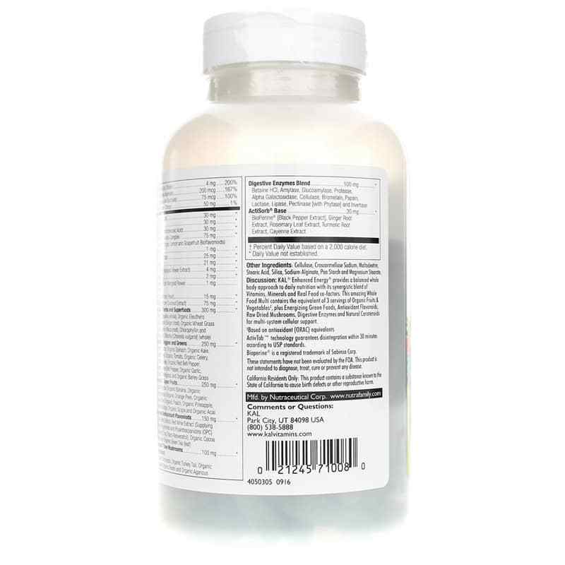 Vitamins For Energy >> Enhanced Energy Whole Food Multivitamin Iron Free Vitamins For Energy >> Enhanced Energy Whole Food Multivitamin Iron Free