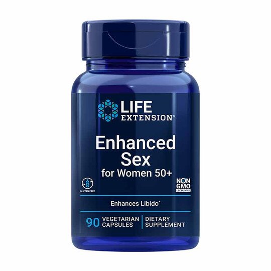 Enhanced Sex for Women 50+, 90 Veg Capsules, LFE