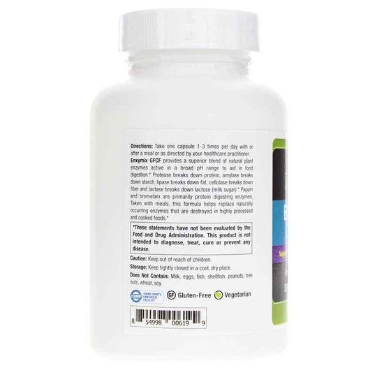 Enxymix GFCF, 90 Veg Capsules, NBX