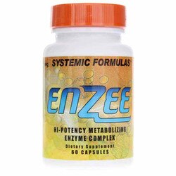 Enzee Hi-Potency Metabolizing Enzyme Complex, 60 Capsules, Systemic Formulas