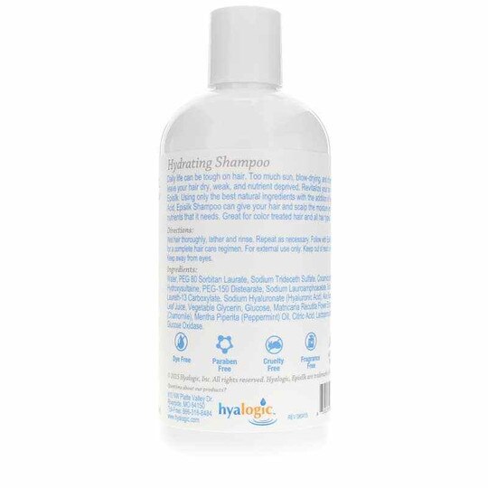 Episilk Shampoo with Hyaluronic Acid, 10 Oz, HYG