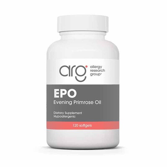 EPO Evening Primrose Oil, 120 Softgels, ARG