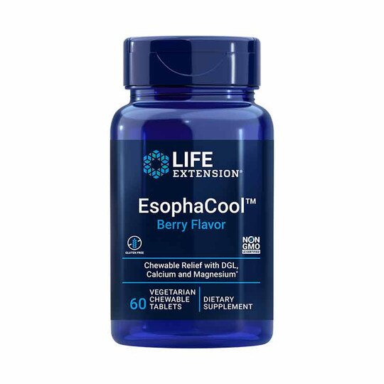 EsophaCool Berry Flavor, 60 Chewable Tablets, LFE