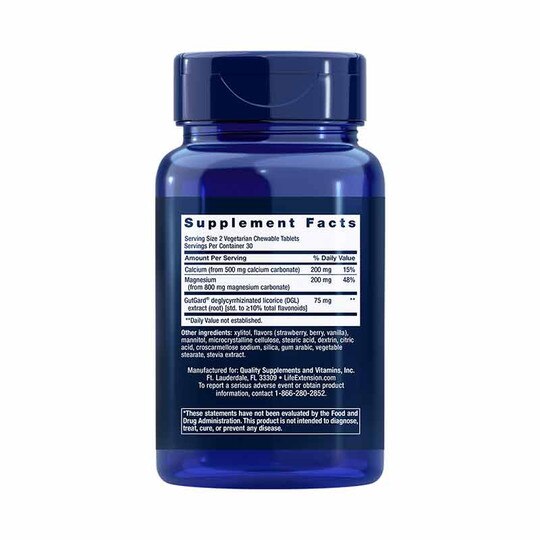 EsophaCool Berry Flavor, 60 Chewable Tablets, LFE