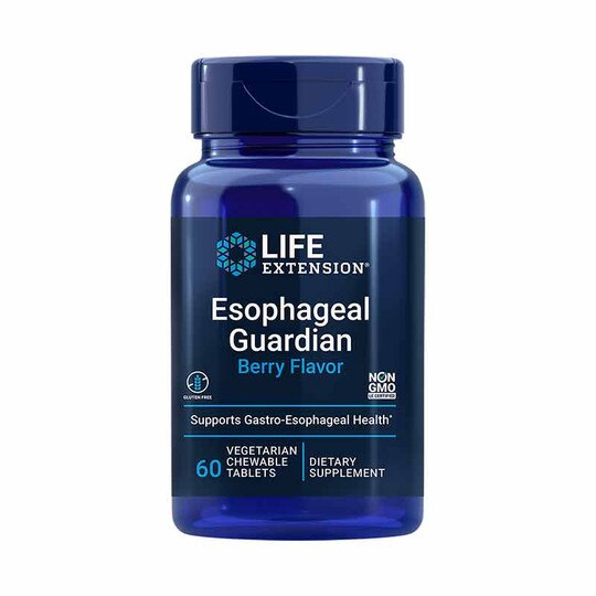 Esophageal Guardian Natural Berry Flavor, 60 Chewable T, LFE