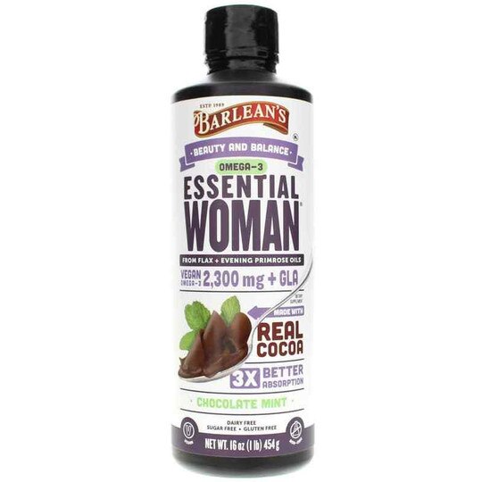 Essential Woman Omega3, Barleans Organic Oils