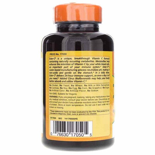 EsterC Powder NonAcidic with Citrus Bioflavonoids, American Health