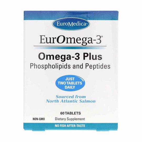 EurOmega-3, 60 Tablets, EUMD