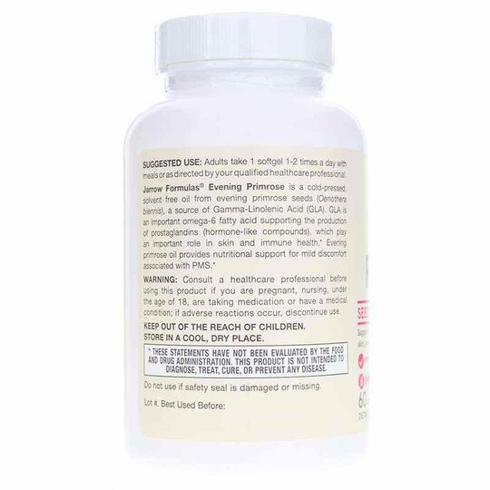 Evening Primrose OIl 1300 Mg, 60 Softgels, JRF